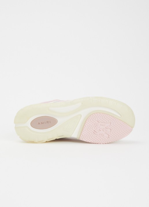 AMIRI MA-1 sneaker met leren details - detail 4 lichtroze