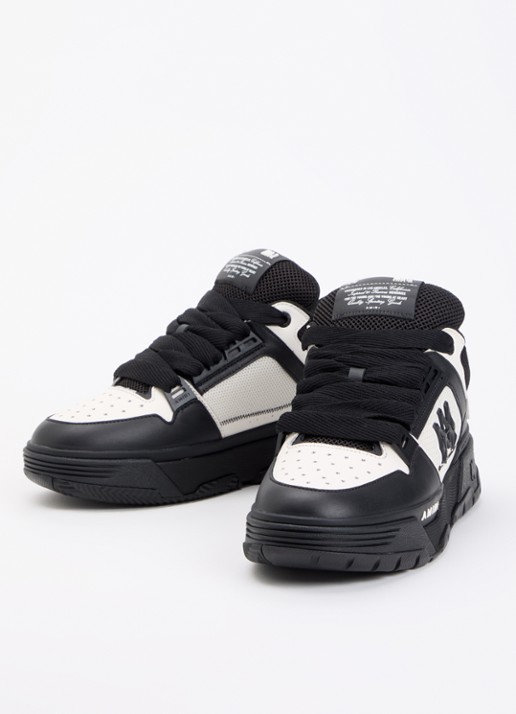 AMIRI MA-1 sneaker van leer met logo - detail 3 zwart