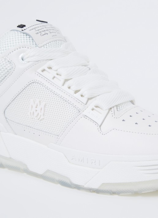 AMIRI MA-1 sneaker van leer met mesh details  - detail 7 wit