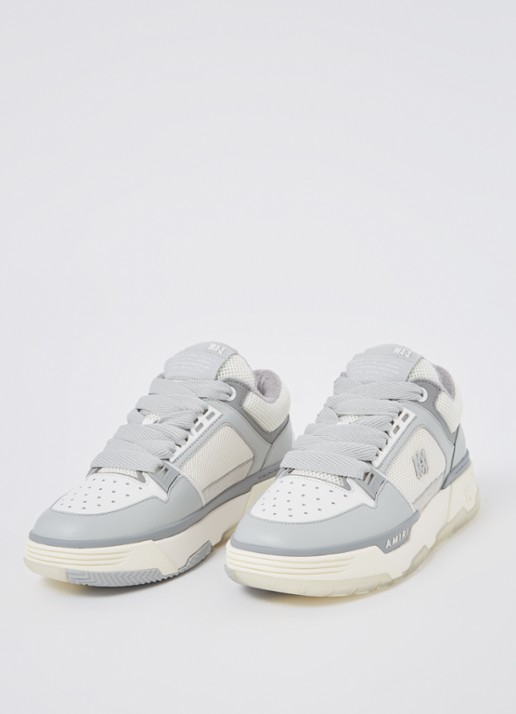 AMIRI MA-1 sneaker van leer met mesh details - detail 4 grijs