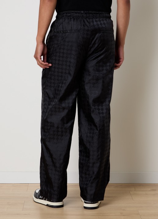 AMIRI Ma Quad broek met logoprint en steekzakken - achterkant zwart