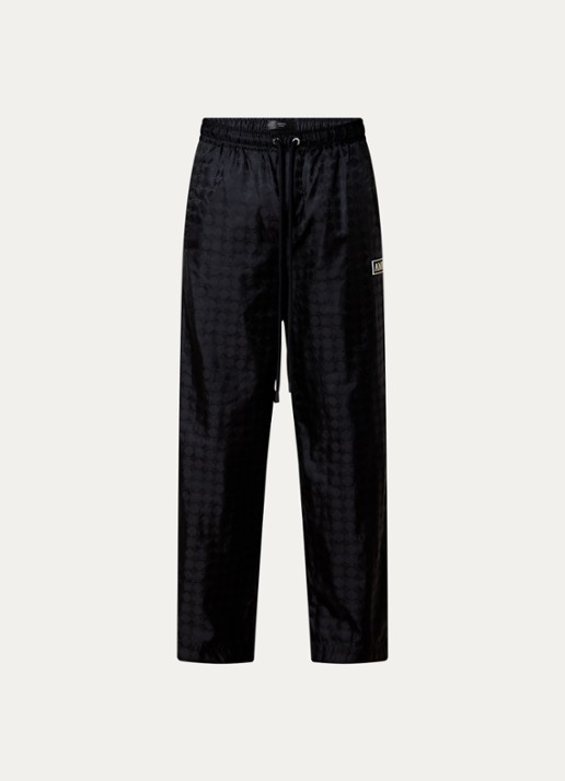 AMIRI Ma Quad broek met logoprint en steekzakken - voorkant 5 zwart