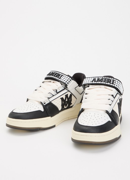 AMIRI Ma Skyline sneaker van leer met print - detail zwart