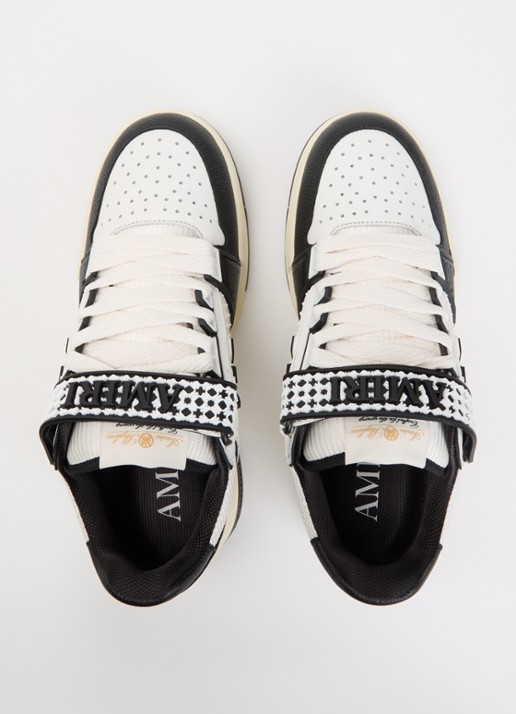 AMIRI Ma Skyline sneaker van leer met print - detail 2 zwart