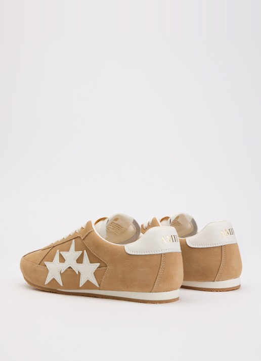 AMIRI Pacific Flat sneaker van suède  - achterkant zand