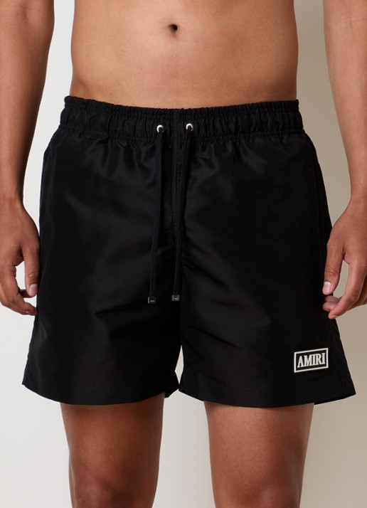 AMIRI Patch zwemshort met 3D logo en steekzakken