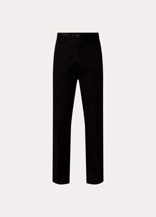 AMIRI Script flared jeans met logo en gekleurde wassing - voorkant 5 zwart