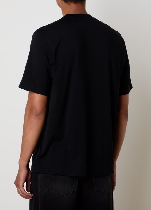 AMIRI Script T-shirt met logo - achterkant 5 zwart
