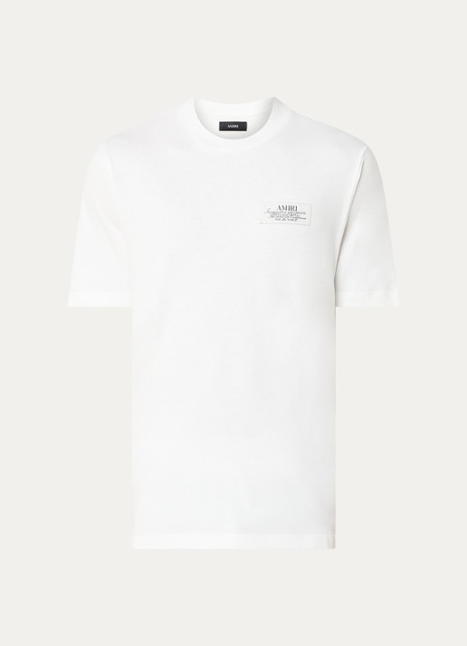 AMIRI Spirit T-shirt met logo- en backprint
