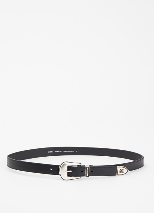 AMIRI Western riem van leer