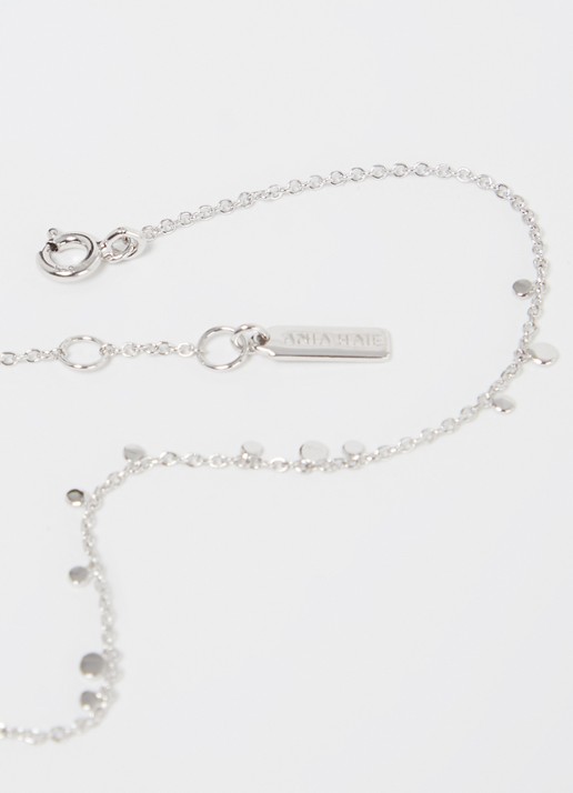Ania Haie Geometry Mixed Discs armband verguld - detail 3 zilver