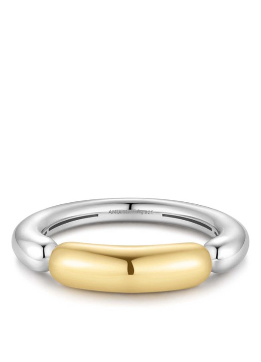 Ania Haie Segmented Puffy ring verguld