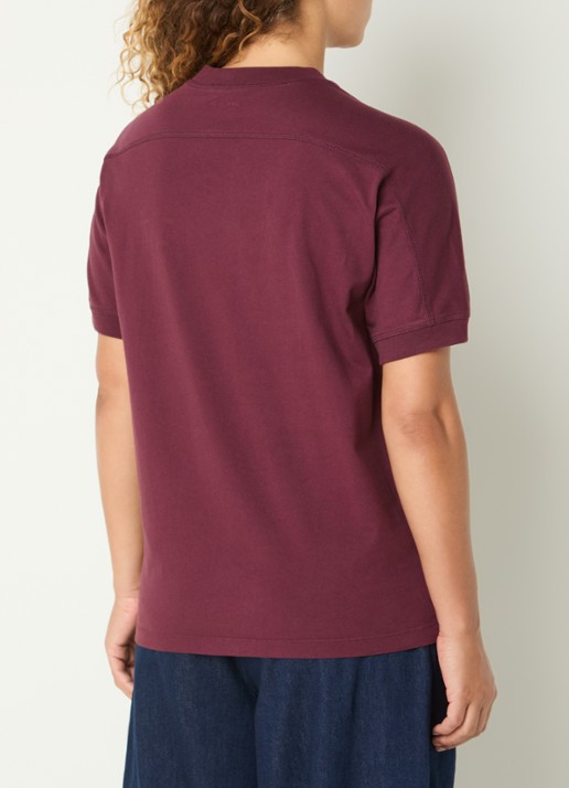 Anine Bing Jaylin T-shirt met print - achterkant 4 bruin