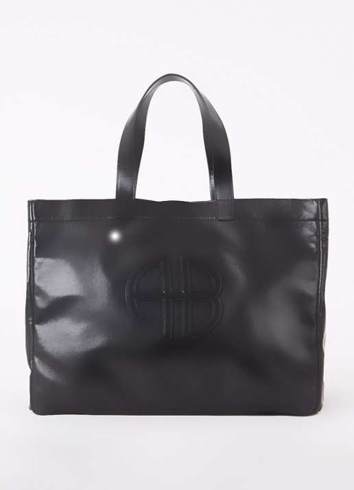 Anine Bing Large Rio shopper met leren details