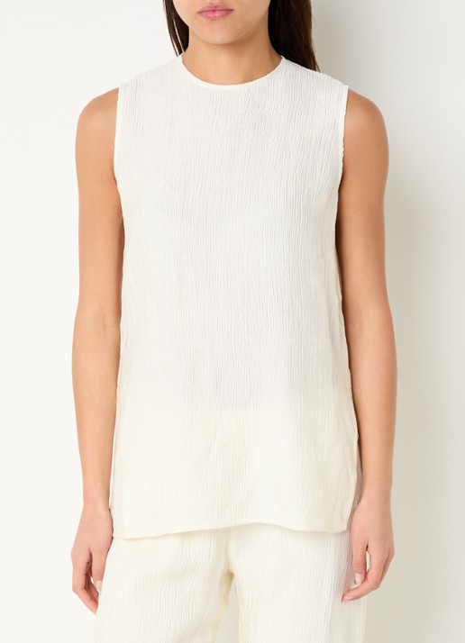 Anine Bing Malia top met structuur