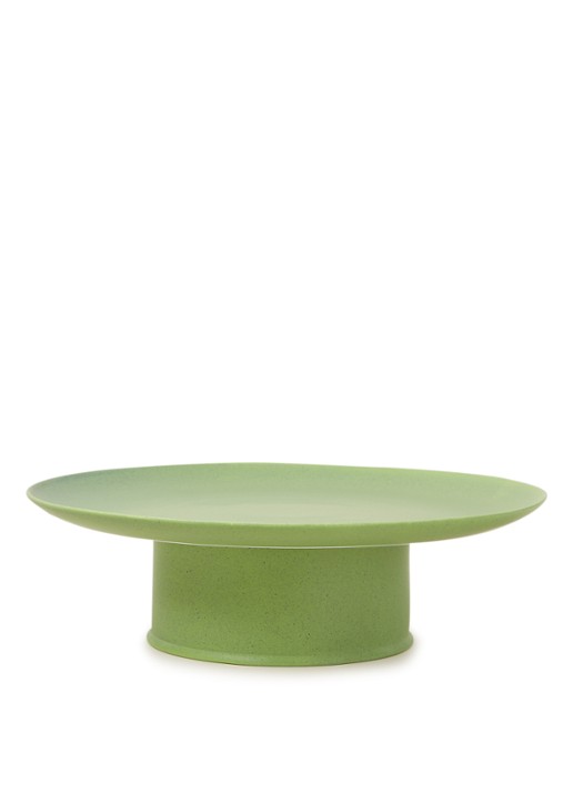 Ann Demeulemeester Ra by Ann Demeulemeester taartplateau - voorkant 2 groen