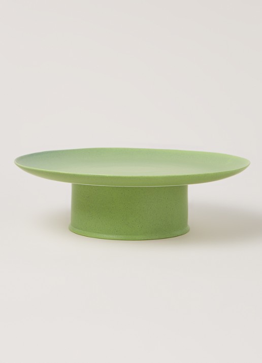 Ann Demeulemeester Ra by Ann Demeulemeester taartplateau - voorkant 3 groen