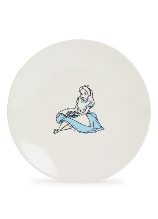 Anna + Nina Alice In Wonderland gebaksbordje 15 cm