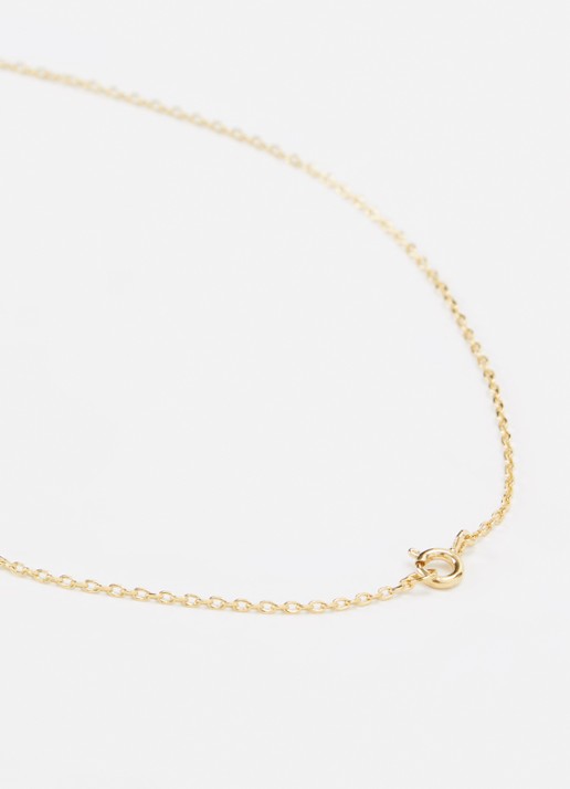 Anna + Nina Bravery Heart ketting  - detail 3 goud