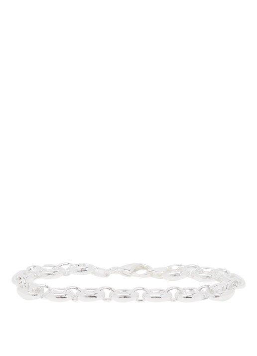 Anna + Nina Chunky Coffee Bean schakelarmband
