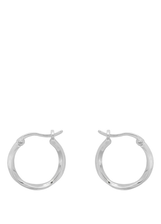 Anna + Nina Dazzling Ring oorringen van zilver