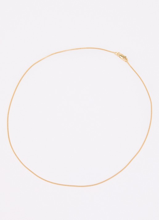Anna + Nina Gourmet ketting verguld - detail 4 goud