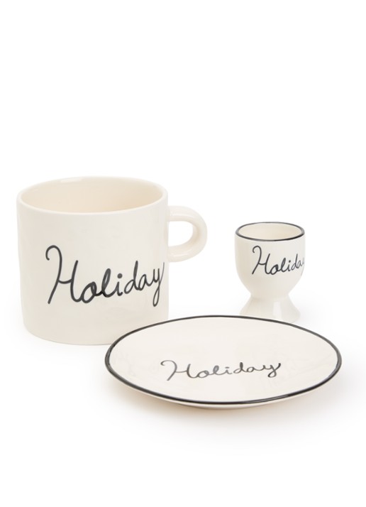 Anna + Nina Holiday serviesset 3-delig