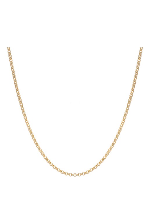 Anna + Nina Jasseron ketting verguld