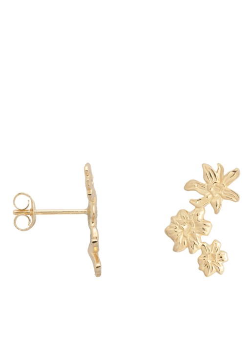 Anna + Nina La Perla ring verguld - detail goud