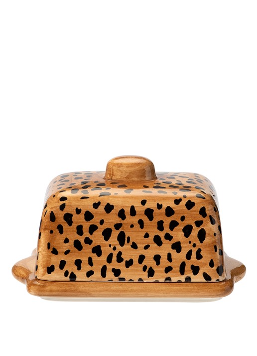 Anna + Nina Leopard botervloot 16,5 cm
