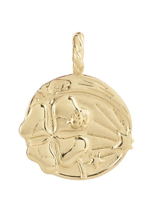 Anna + Nina Memorable luck hanger verguld