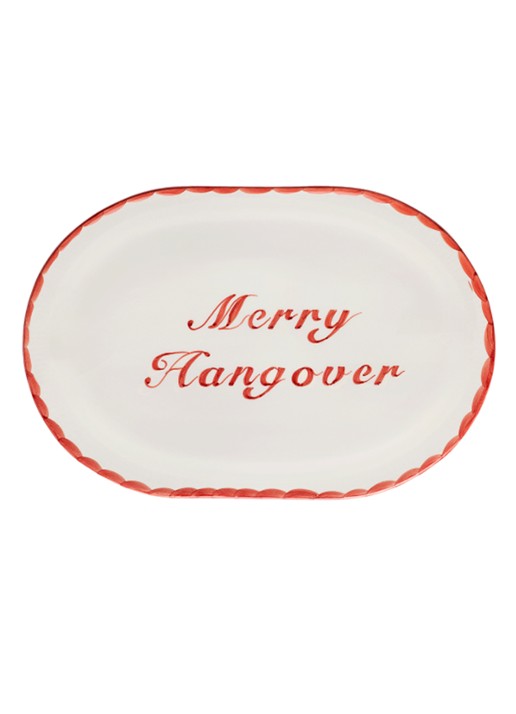 Anna + Nina Merry Hangover serveerschaal 40 cm