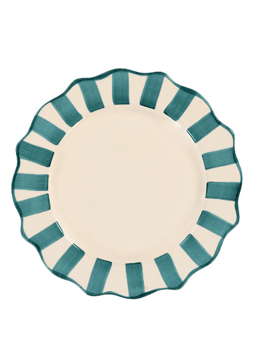 Anna + Nina Pine Scalloped dinerbord 26 cm