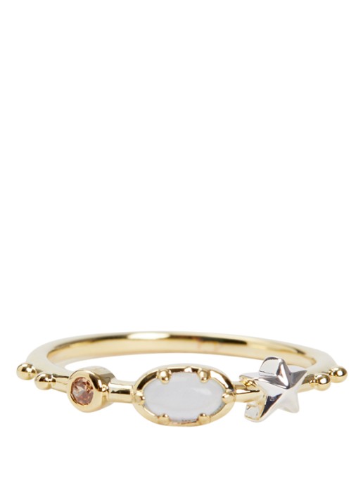 Anna + Nina Storybook ring verguld