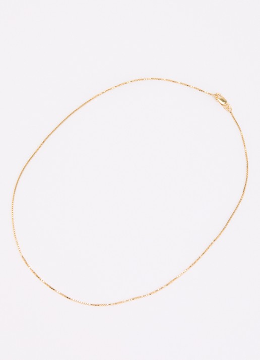 Anna + Nina Venetian ketting verguld - detail goud