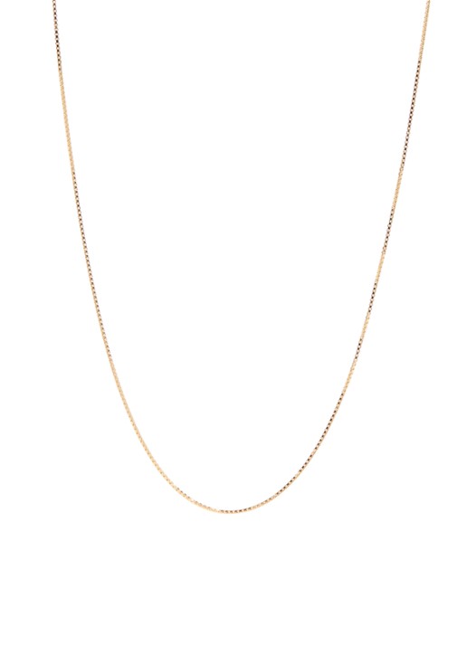 Anna + Nina Venetian ketting verguld - voorkant 5 goud