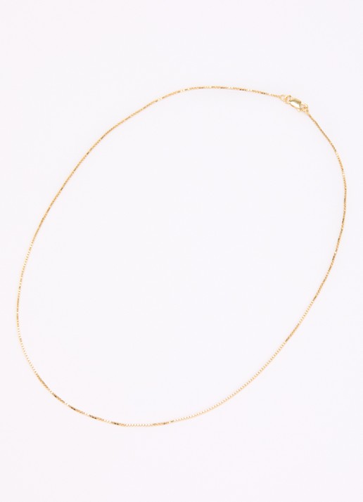 Anna + Nina Venetian ketting verguld - detail 3 goud
