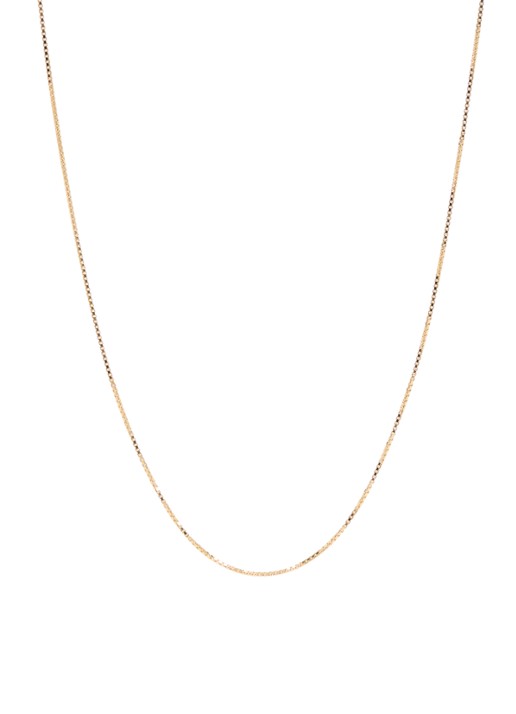 Anna + Nina Venetian ketting verguld - voorkant 6 goud