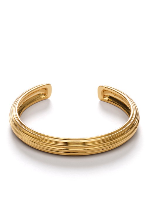 ANNI LU Golden Deco bangle verguld