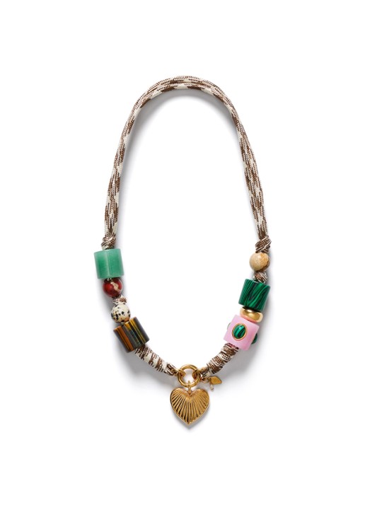ANNI LU Heartland ketting verguld