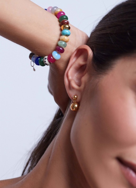 ANNI LU Mirage armband verguld - voorkant 2 multicolor