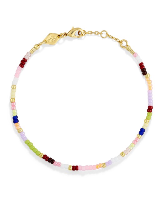 ANNI LU Oasis Eldorado kralenarmband verguld