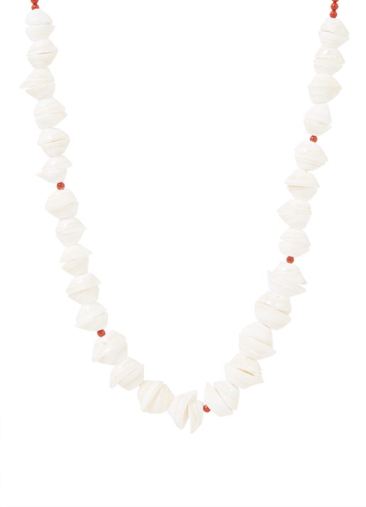 ANNI LU Seashell Smiles ketting  - voorkant 3 goud