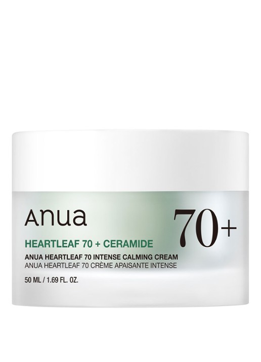 Anua Heartleaf 70% Intense Calming Cream - dag- en nachtcrème  - voorkant 2 undefined