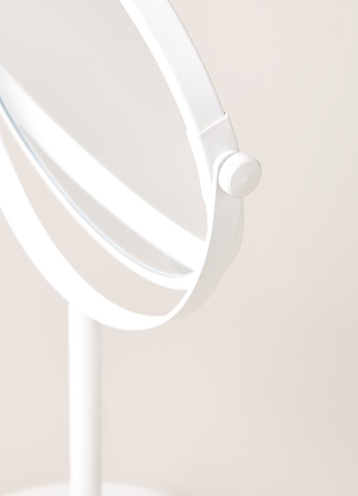 Aquanova Beau make-up spiegel 3x vergroting 19,5 cm - detail 3 wit