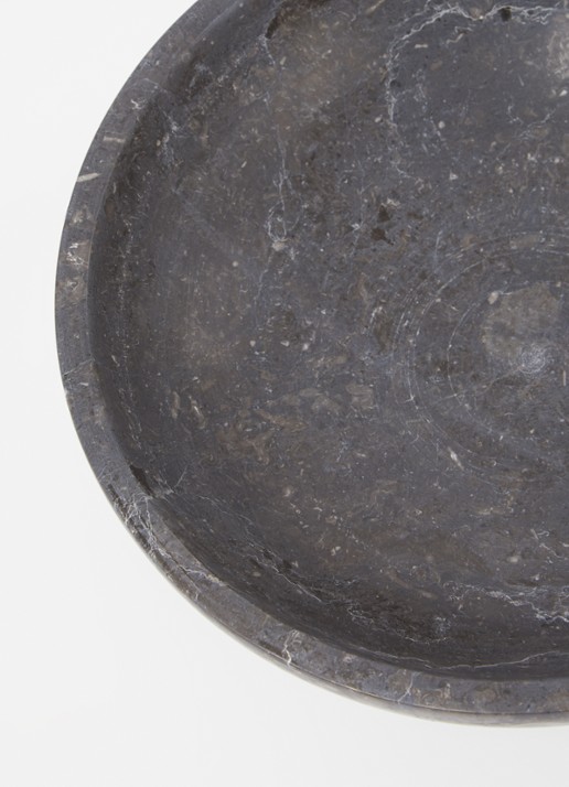 Aquanova Hammam schaal 25 cm - voorkant 2 antraciet