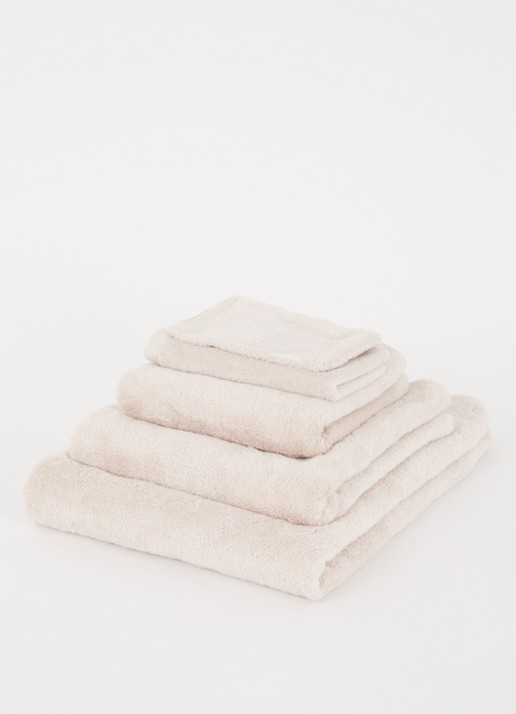 Aquanova London badhanddoek - 600 gr/m² - 55 x 100 cm - voorkant 3 beige