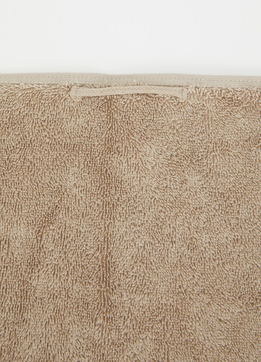 Aquanova London badhanddoek - 600 gr/m² - 55 x 100 cm - voorkant 2 beige
