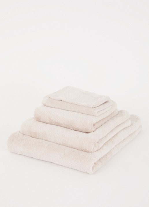 Aquanova London badlaken - 600 gr/m² - 70 x 130 cm - voorkant 3 beige