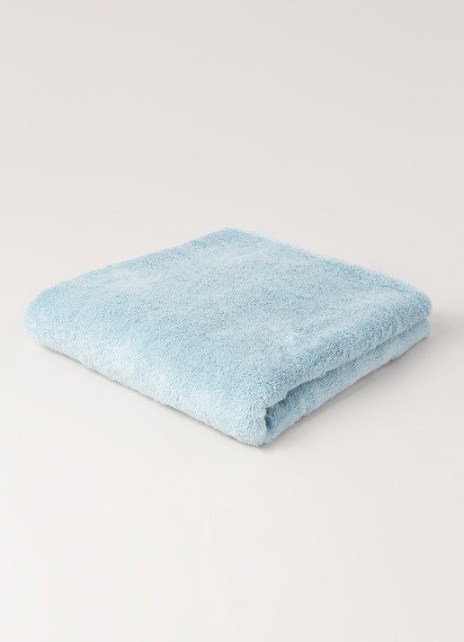 Aquanova London badlaken 70 cm x 130 cm - voorkant 2 lichtblauw